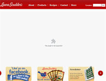 Tablet Screenshot of laurascudders.com